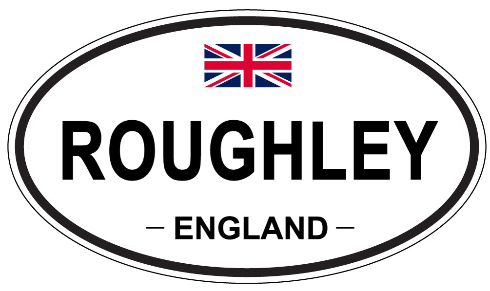 ROUGHLEY, England - Oval Magnet