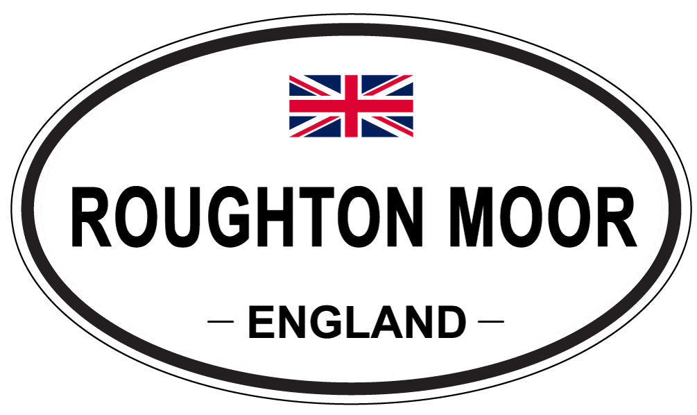 ROUGHTON MOOR, England - Oval Magnet