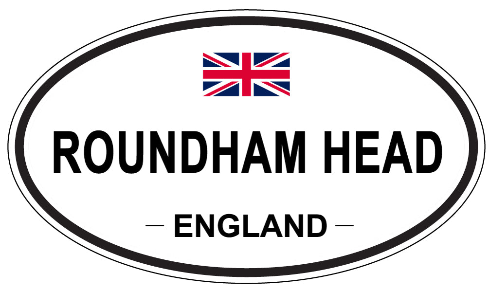 ROUNDHAM HEAD, England - Oval Magnet