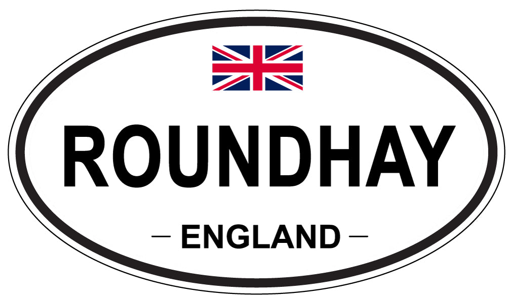 ROUNDHAY, England - Oval Magnet
