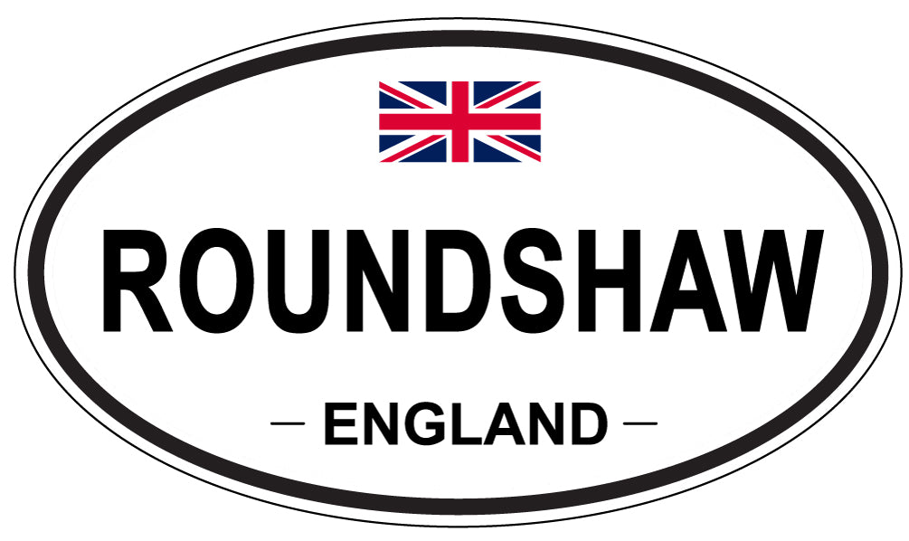 ROUNDSHAW, England - Oval Magnet