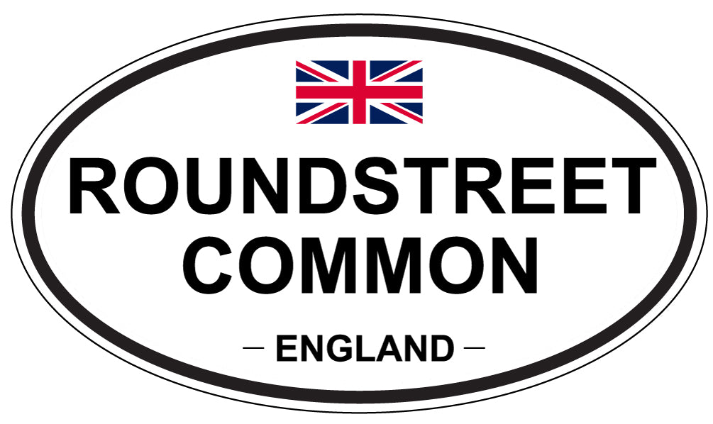 ROUNDSTREET COMMON, England - Oval Magnet