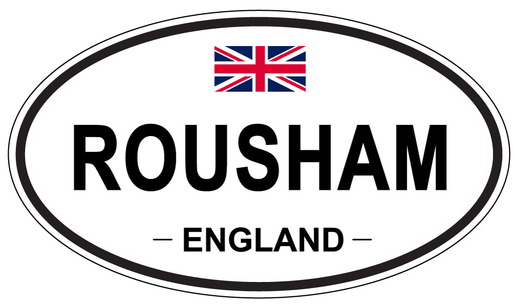 ROUSHAM, England - Oval Magnet
