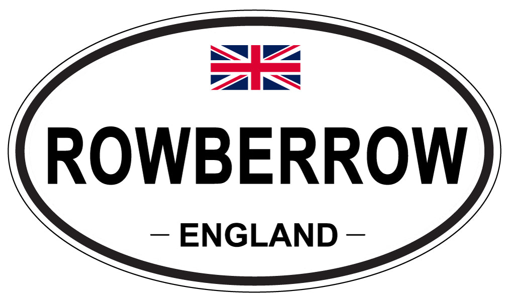 ROWBERROW, England - Oval Magnet