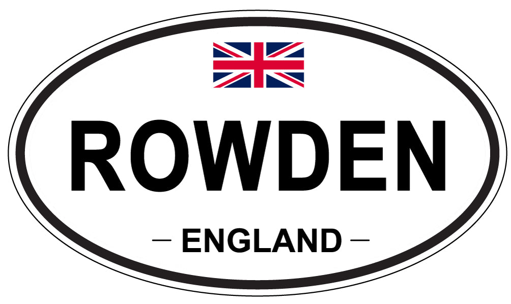 ROWDEN, England - Oval Magnet