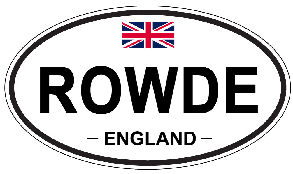 ROWDE, England - Oval Magnet