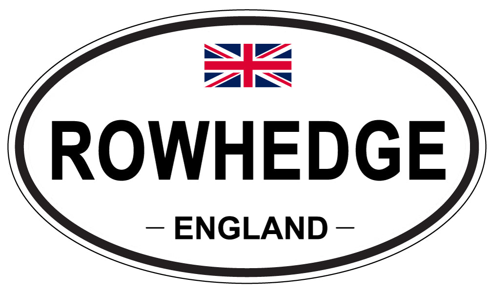 ROWHEDGE, England - Oval Magnet