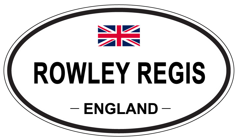ROWLEY REGIS, England - Oval Magnet