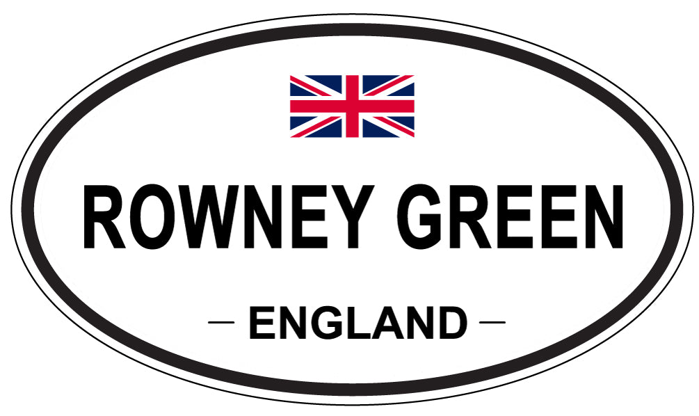 ROWNEY GREEN, England - Oval Magnet
