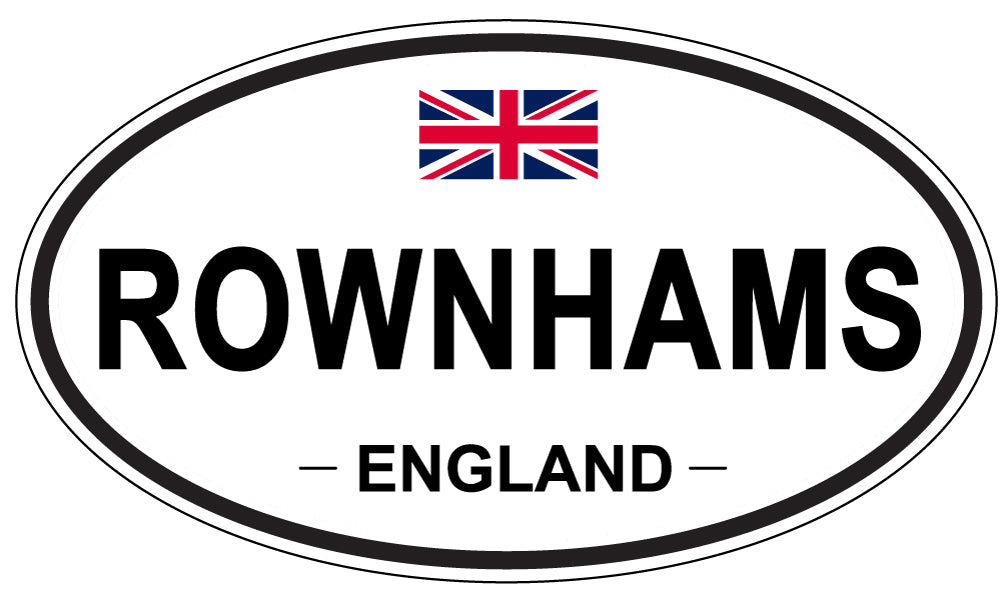 ROWNHAMS, England - Oval Magnet