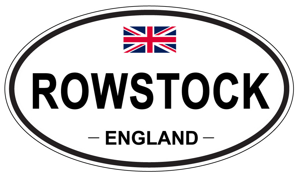 ROWSTOCK, England - Oval Magnet