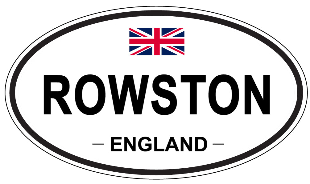 ROWSTON, England - Oval Magnet