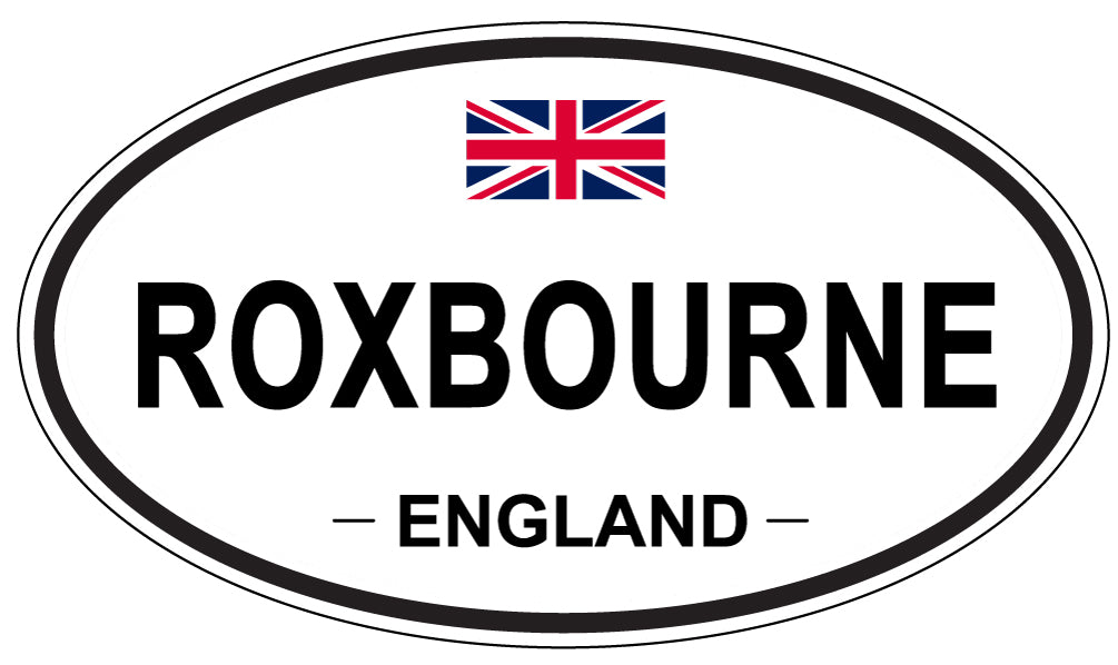 ROXBOURNE, England - Oval Magnet
