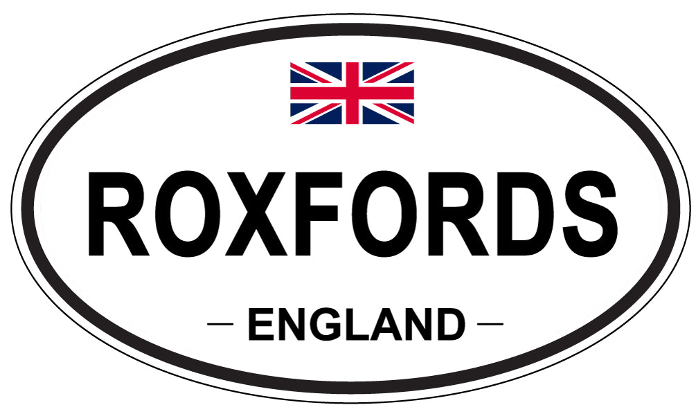 ROXFORDS, England - Oval Magnet
