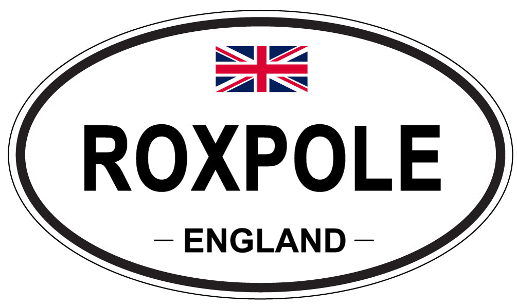 ROXPOLE, England - Oval Magnet