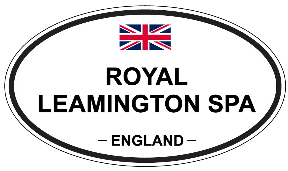 ROYAL LEAMINGTON SPA, England - Oval Magnet