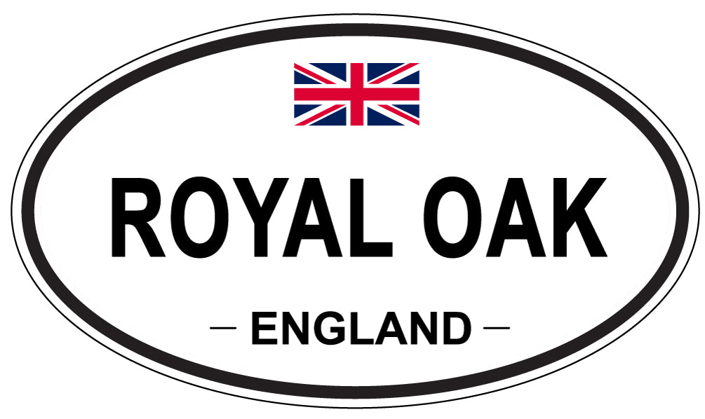 ROYAL OAK, England - Oval Magnet