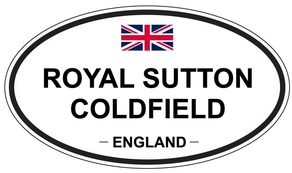 ROYAL SUTTON COLDFIELD, England - Oval Magnet