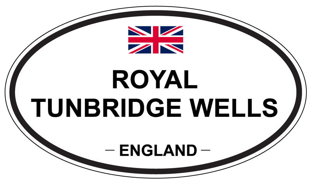 ROYAL TUNBRIDGE WELLS, England - Oval Magnet