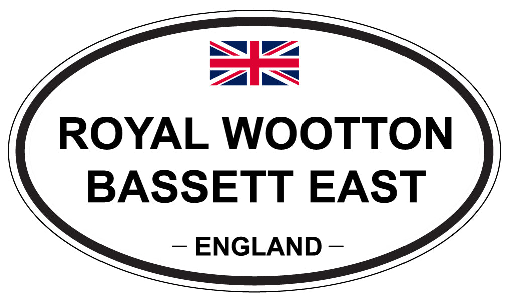 ROYAL WOOTTON BASSETT EAST, England - Oval Magnet