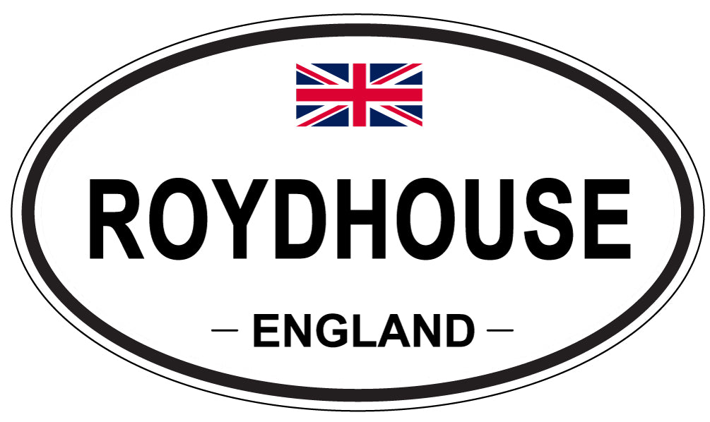 ROYDHOUSE, England - Oval Magnet
