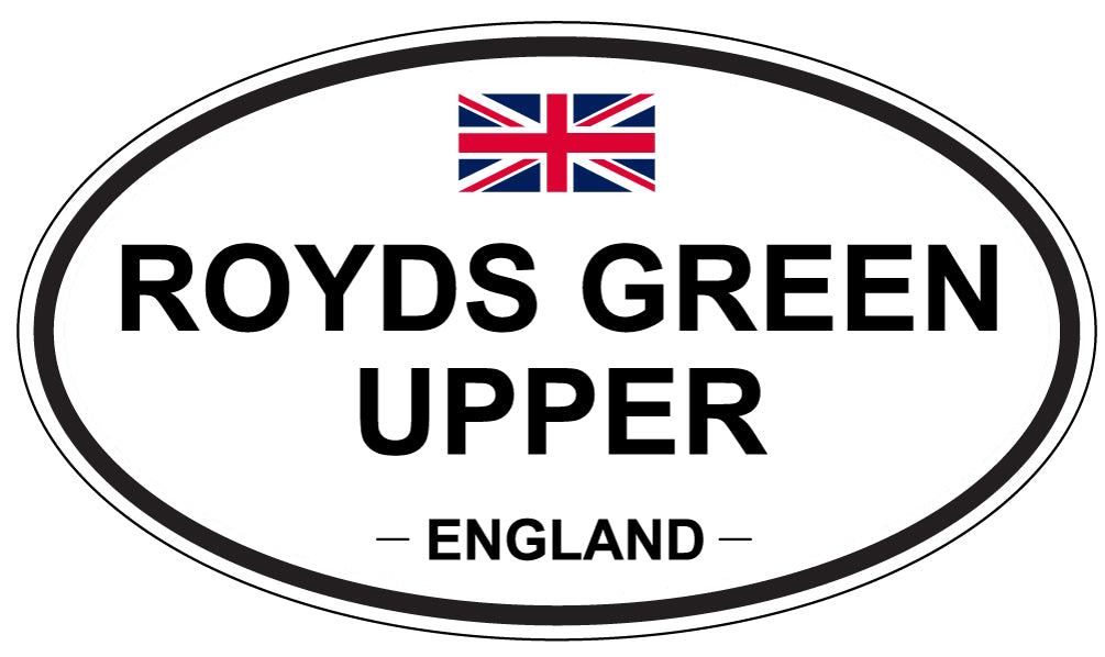 ROYDS GREEN UPPER, England - Oval Magnet