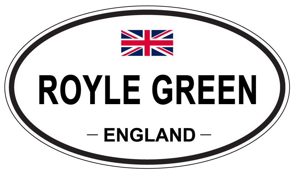 ROYLE GREEN, England - Oval Magnet