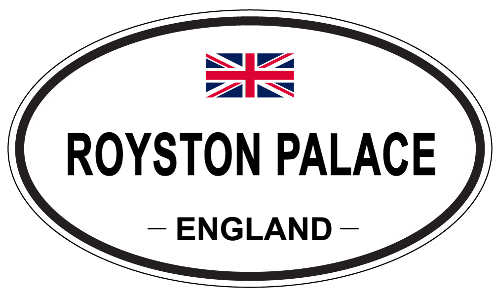 ROYSTON PALACE, England - Oval Magnet