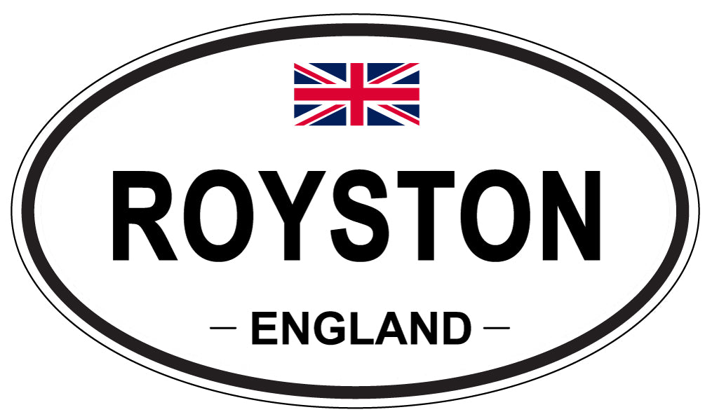 ROYSTON, England - Oval Magnet