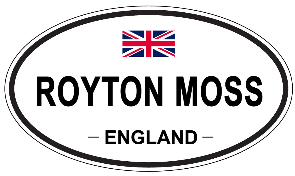 ROYTON MOSS, England - Oval Magnet