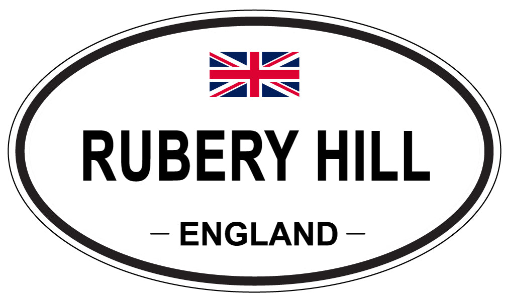 RUBERY HILL, England - Oval Magnet