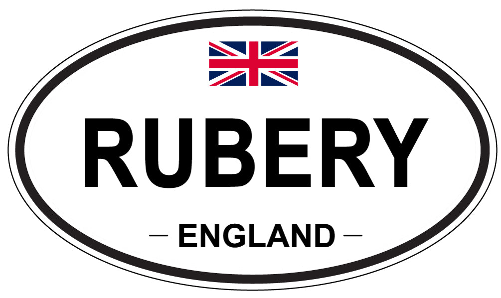 RUBERY, England - Oval Magnet