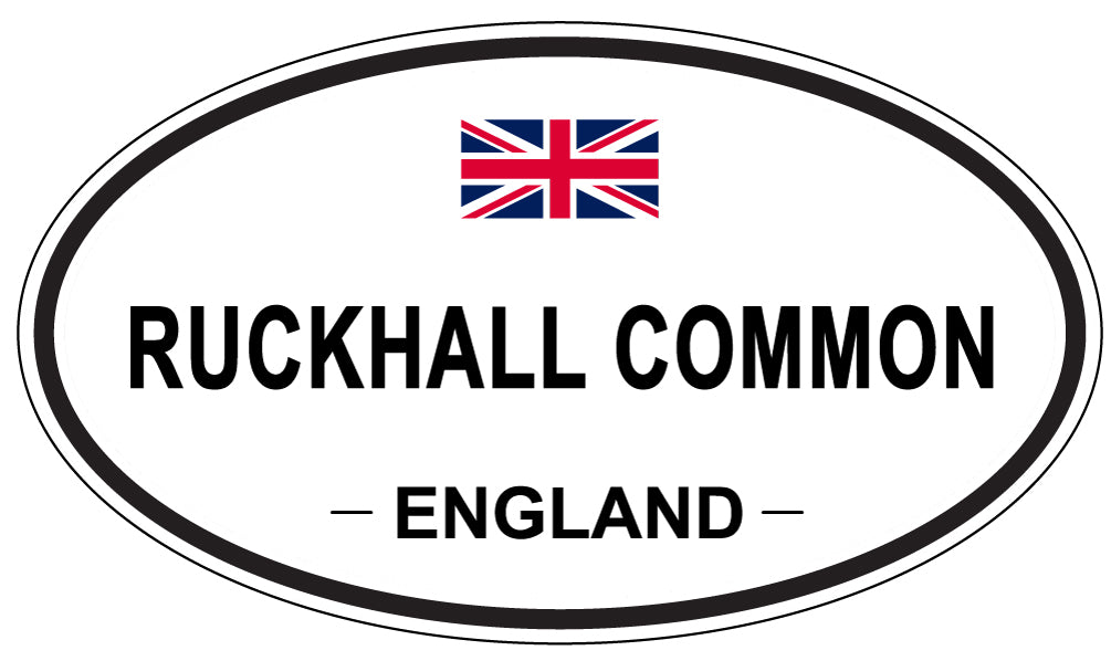 RUCKHALL COMMON, England - Oval Magnet