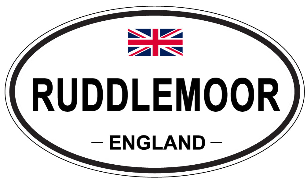RUDDLEMOOR, England - Oval Magnet