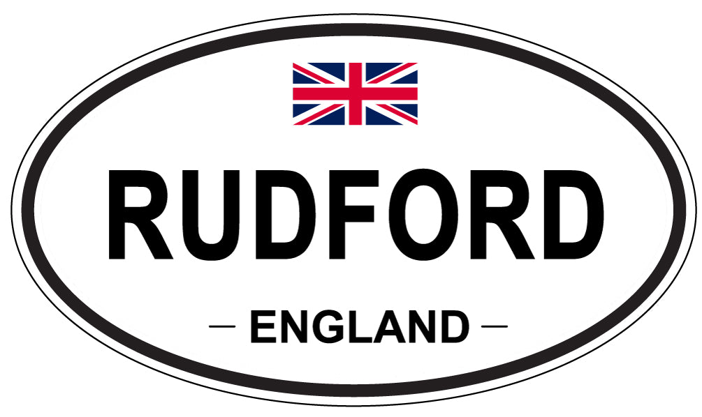 RUDFORD, England - Oval Magnet