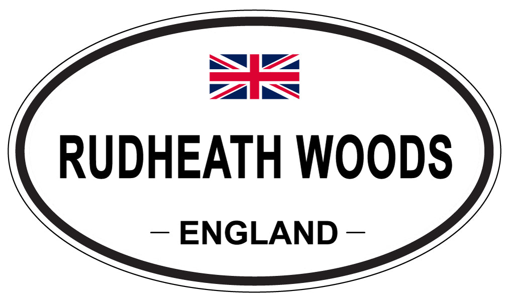 RUDHEATH WOODS, England - Oval Magnet