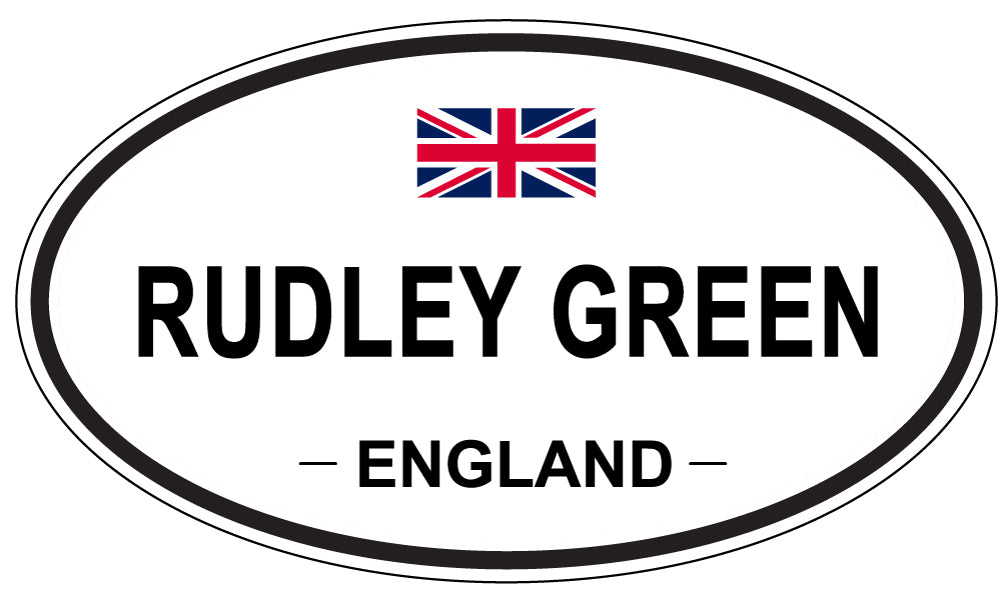 RUDLEY GREEN, England - Oval Magnet