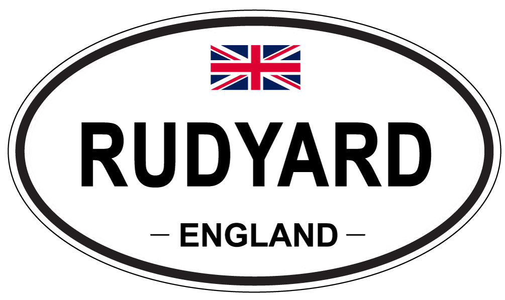 RUDYARD, England - Oval Magnet