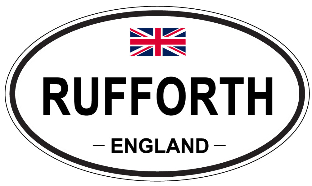 RUFFORTH, England - Oval Magnet