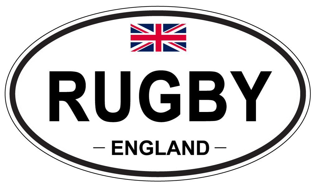 RUGBY, England - Oval Magnet