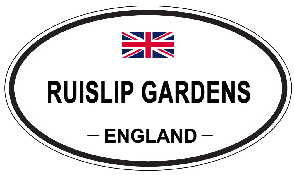 RUISLIP GARDENS, England - Oval Magnet