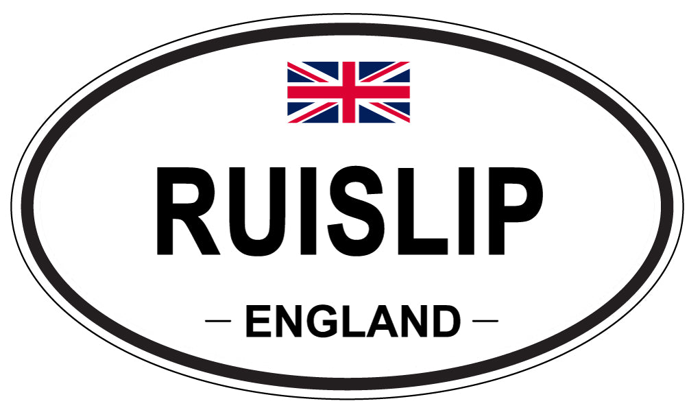 RUISLIP, England - Oval Magnet