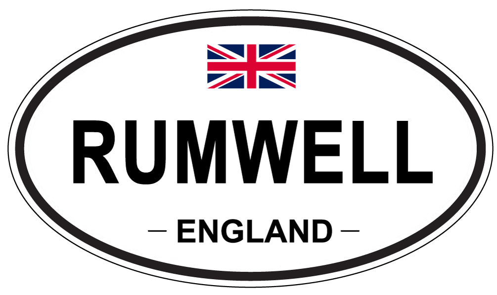 RUMWELL, England - Oval Magnet