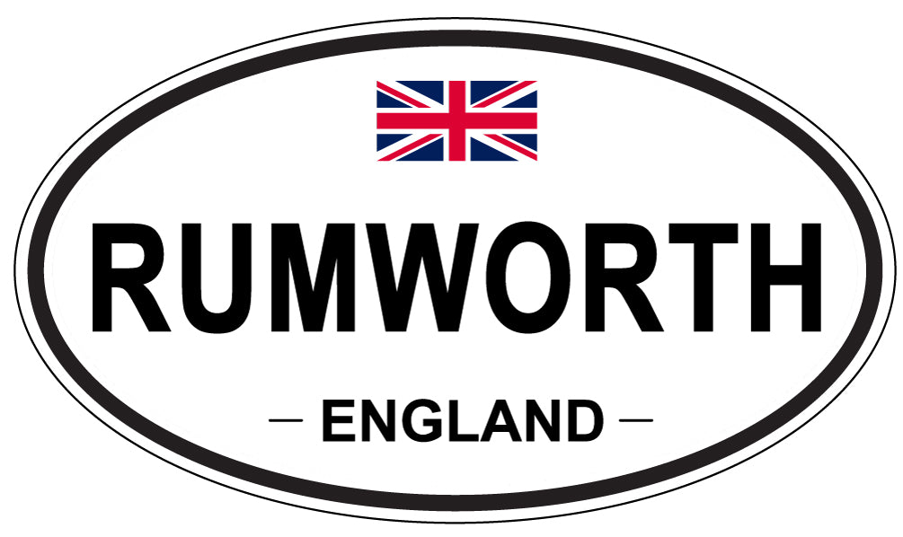 RUMWORTH, England - Oval Magnet