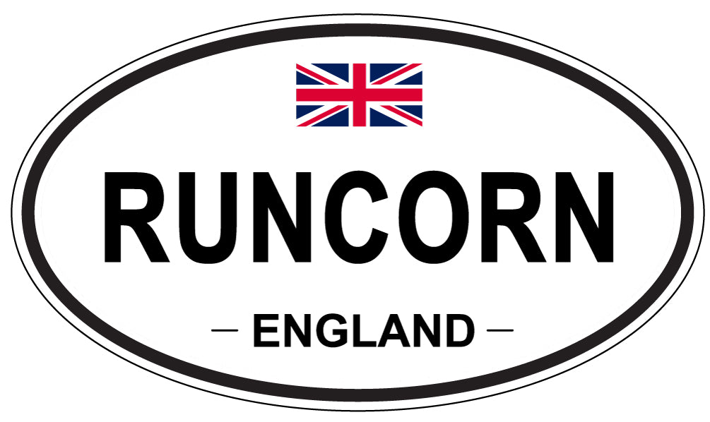 RUNCORN, England - Oval Magnet
