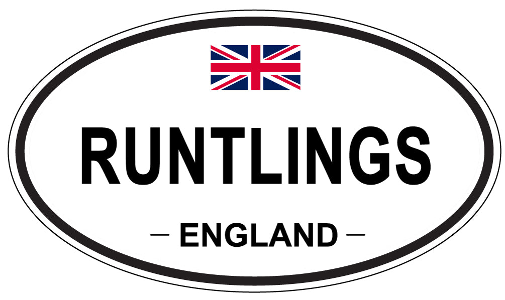 RUNTLINGS, England - Oval Magnet
