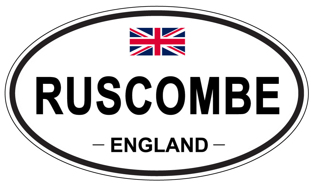 RUSCOMBE, England - Oval Magnet