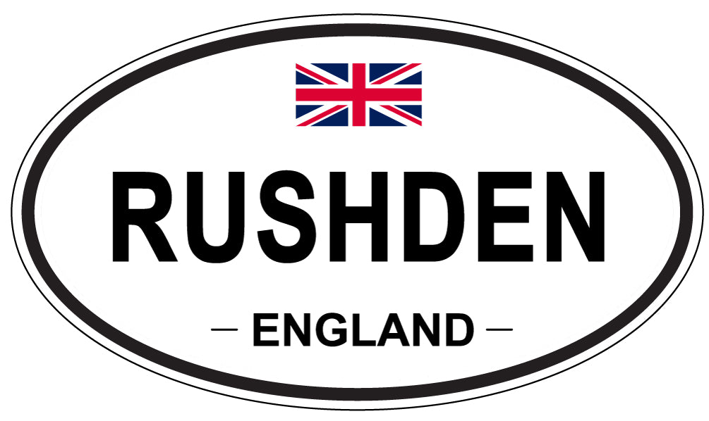 RUSHDEN, England - Oval Magnet