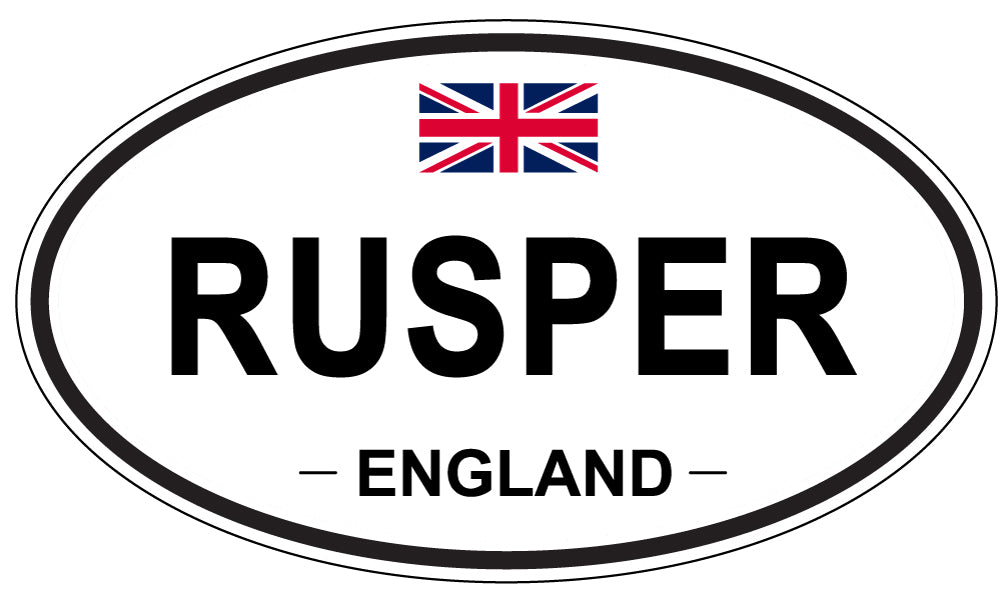 RUSPER, England - Oval Magnet
