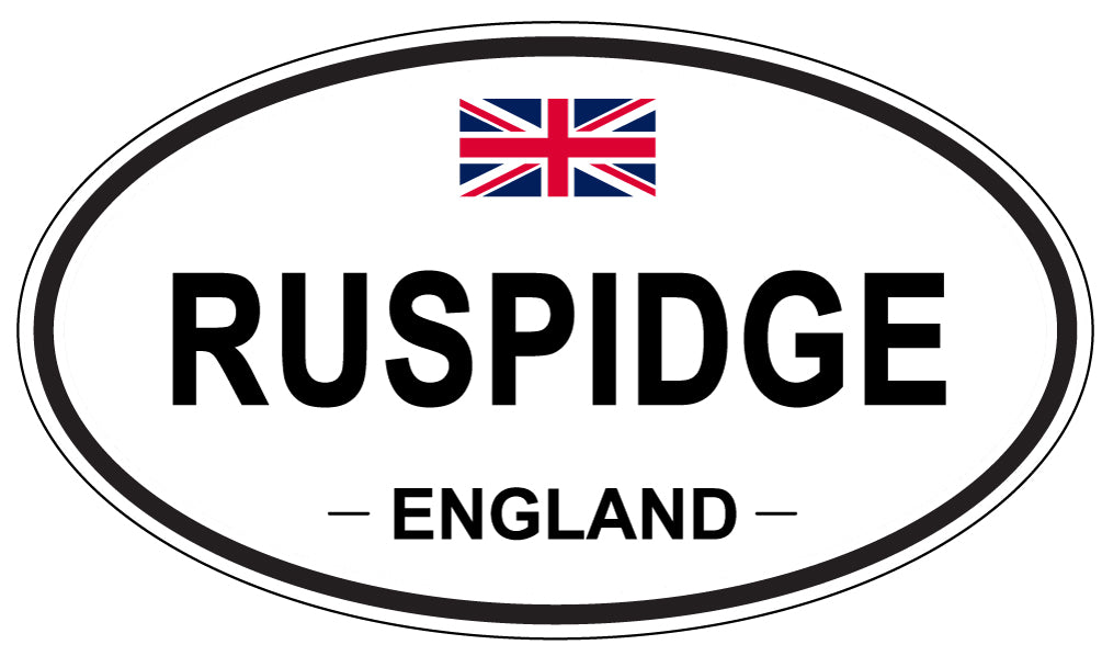 RUSPIDGE, England - Oval Magnet